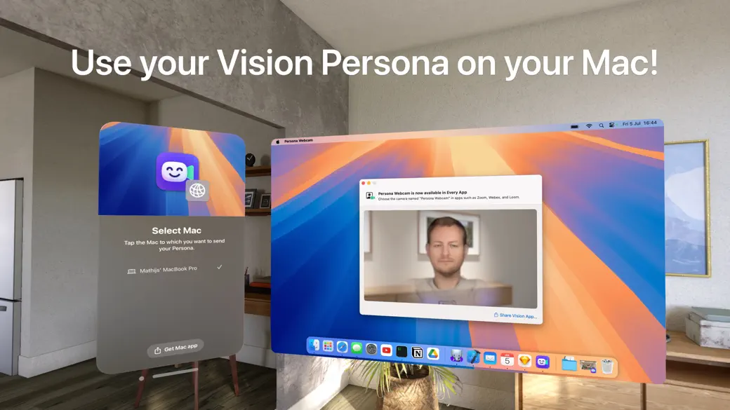 Persona Webcam: Virtual Camera screenshot 1