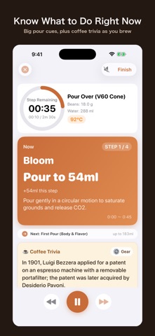 Smart Coffee Scale Timer screenshot 3