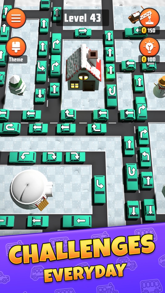 #3. Traffic Jam - Car Escape (iOS) By: Hiren Gabani