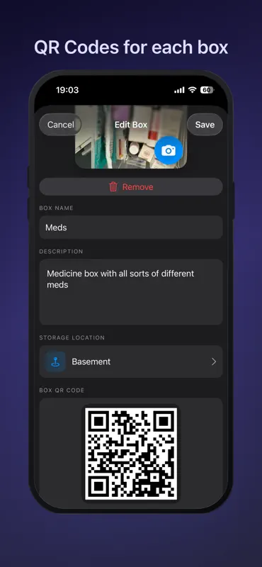 BoxQR – Smartes Box Inventar screenshot 2 of 8
