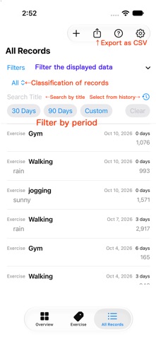How About Today? · RepeatLog screenshot 2