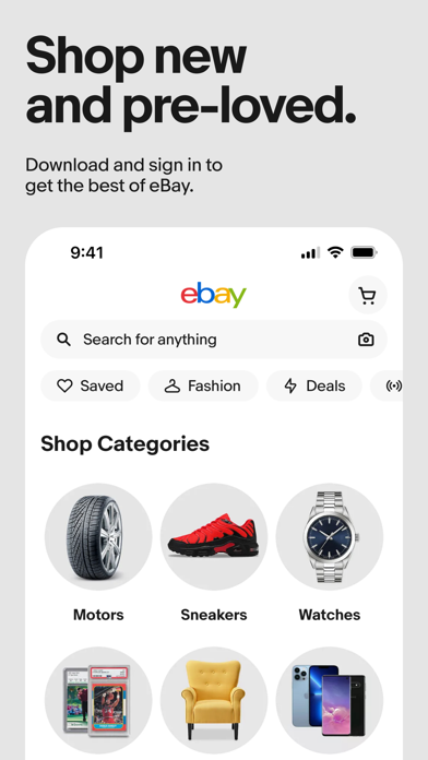 eBay: online marketplace Screenshot