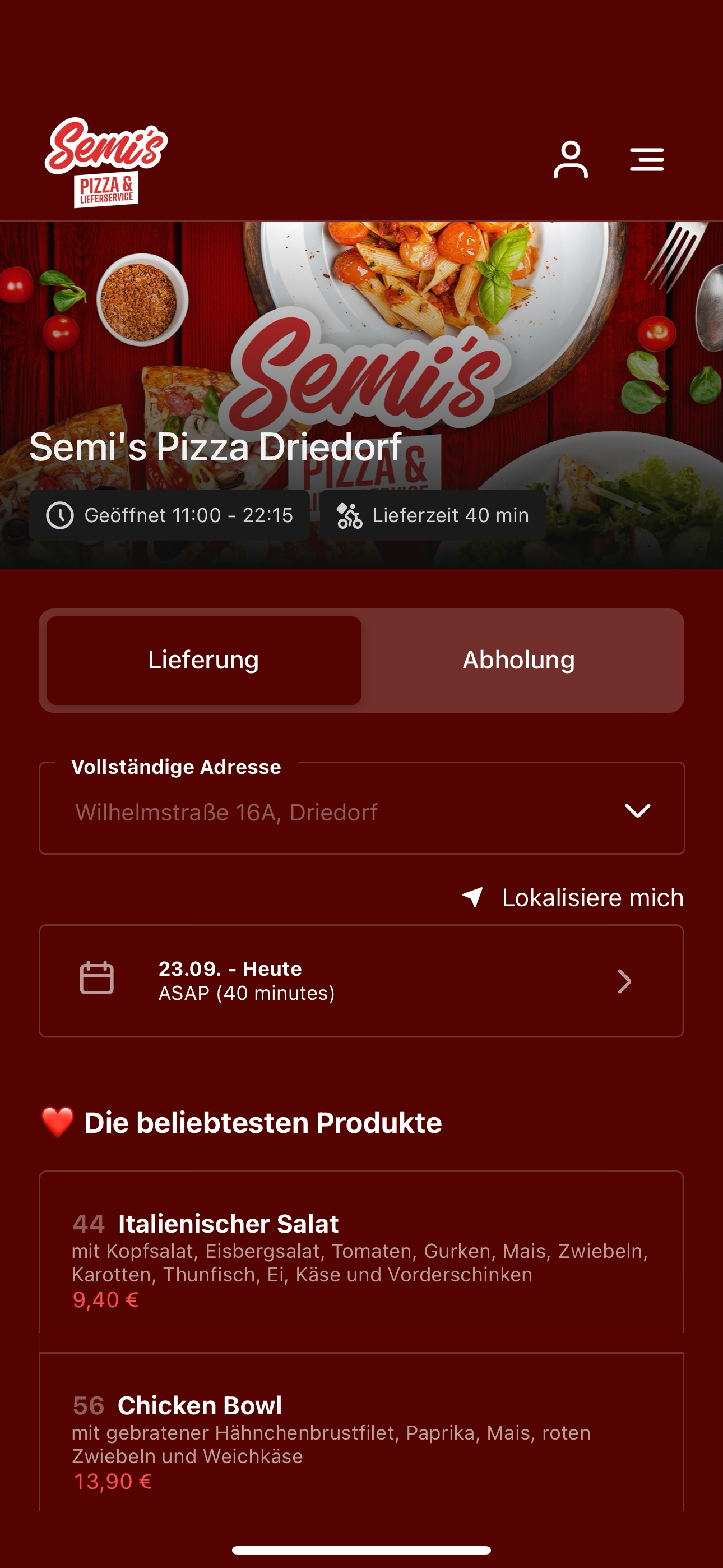 Semi's Pizza Driedorf
