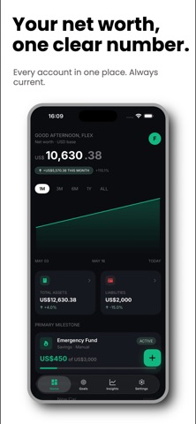 Wealth Atlas Net Worth Tracker Screenshot 1 of 7
