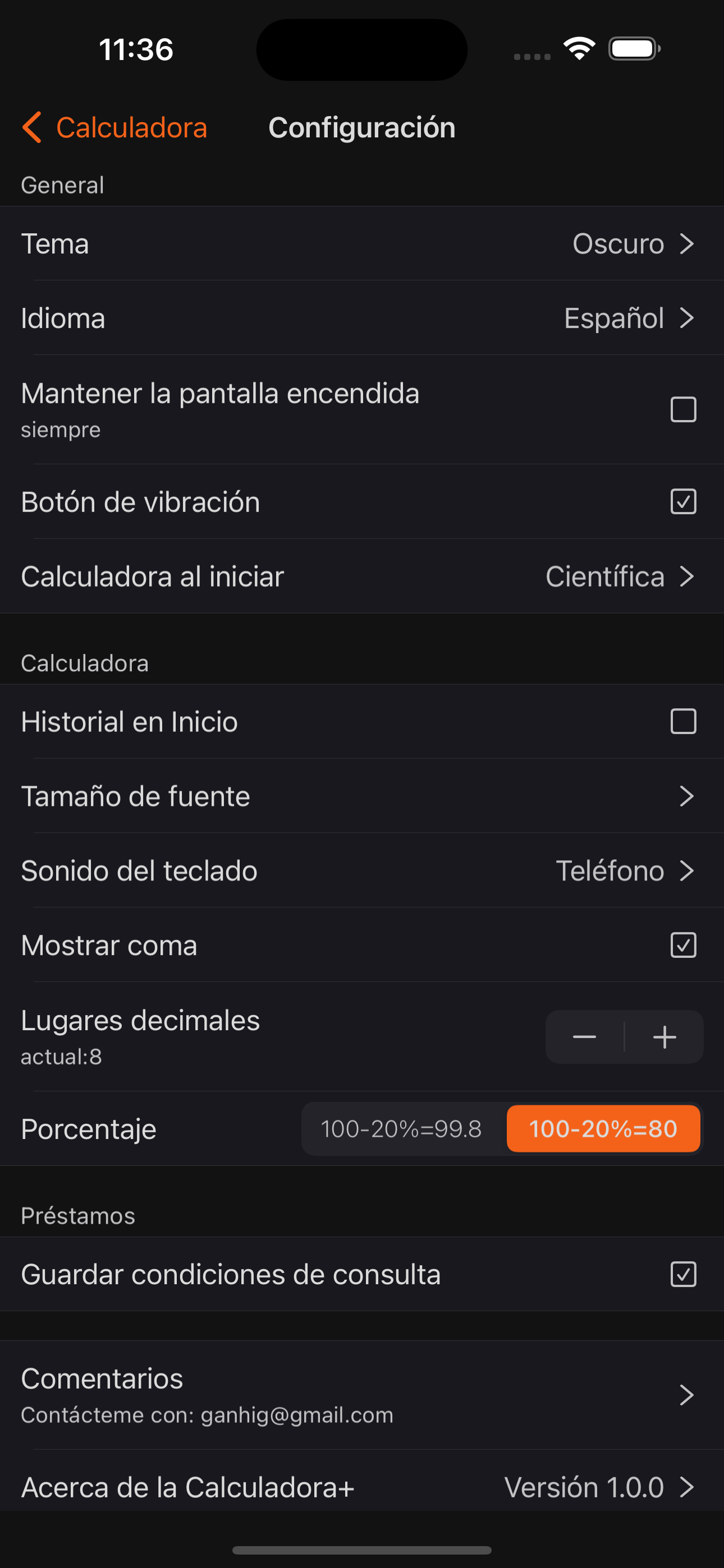 Calculadora+: Todo en uno Calc