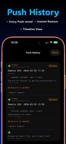 RemoteIDE : Code From Anywhere iPhone screenshot