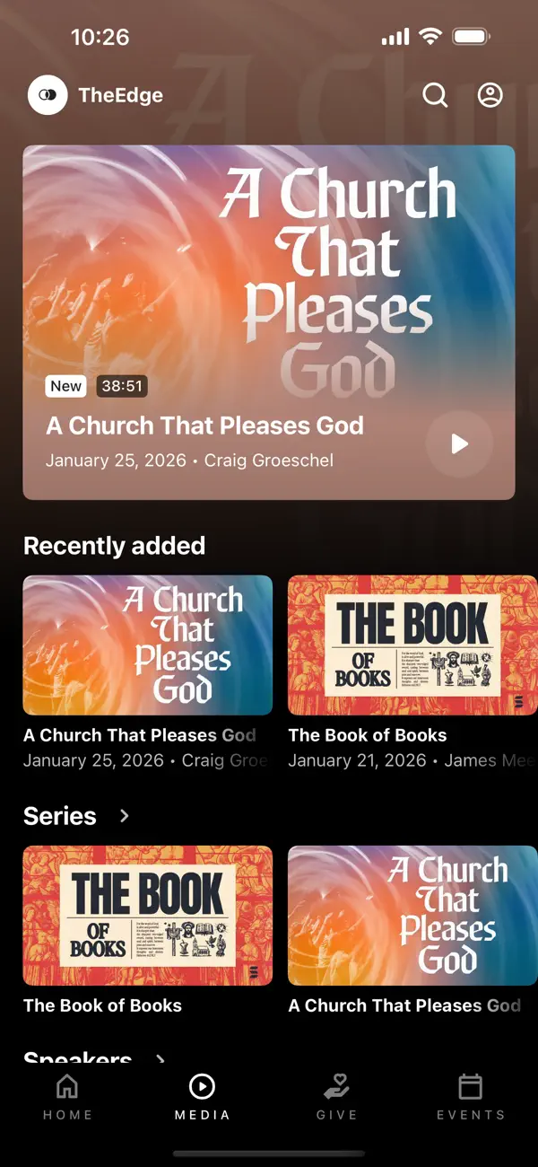 Screenshot #2 pour TheEdge.Church