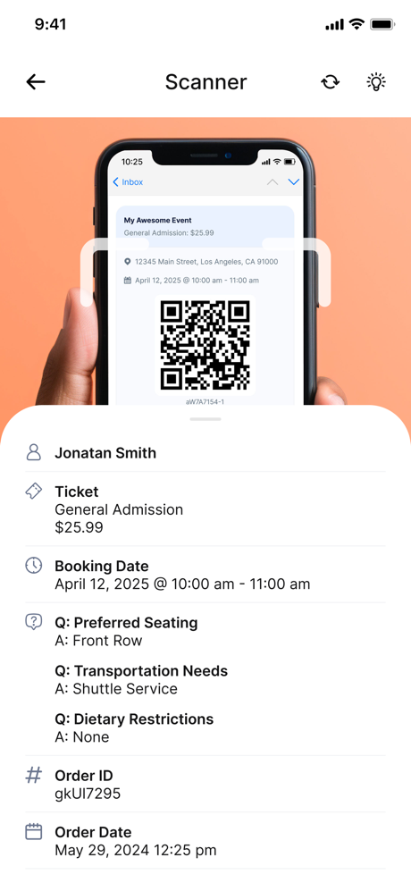 TicketsCandy Scanner screenshot 2