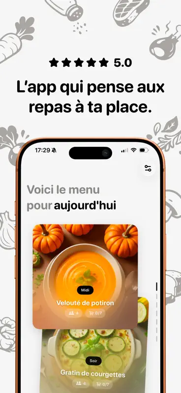 Nestor : Recettes & courses screenshot 1 of 6