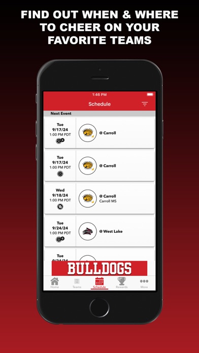 HGMS Athletics Screenshot