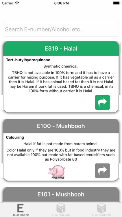 Halal Check E-Numbers