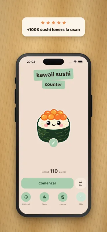 Contador Sushi Kawaii: Kawashi screenshot 2 of 9