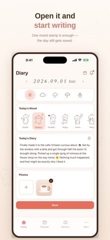 Kawaii Diary: Mood Journal Screenshot 1 of 5