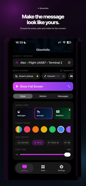 GlowHello: LED Sign screenshot 4