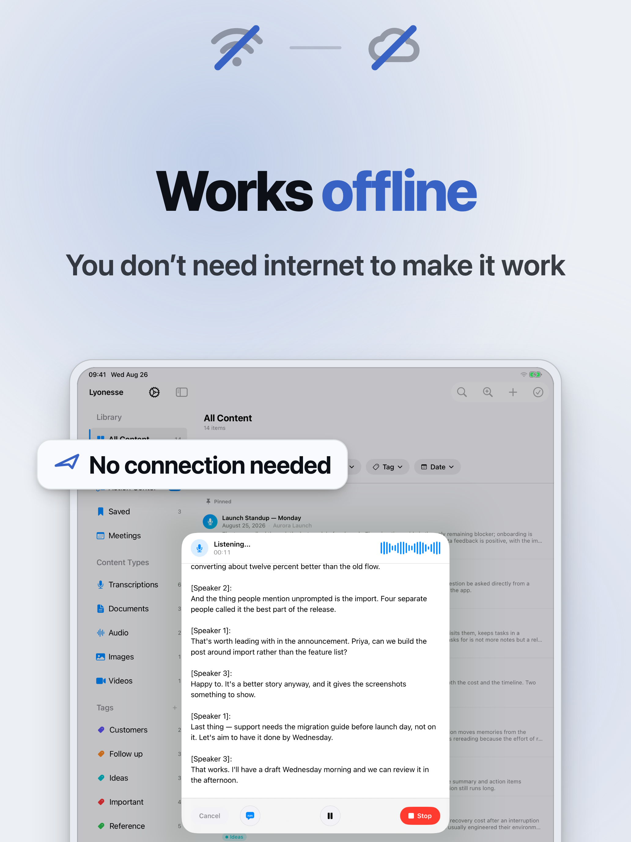 Lyonesse: AI Notes & PDF Chat screenshot 13