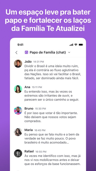 Screenshot 3 of Te Atualizei App