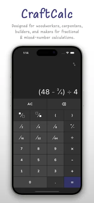 CraftCalc screenshot 1