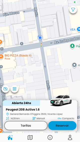 e-share Nissan screenshot