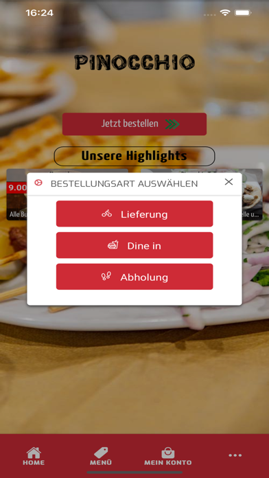 Restaurant Pinocchio Screenshot 2 - AppWisp.com Restaurant Pinocchio Screenshot 2 - AppWisp.com