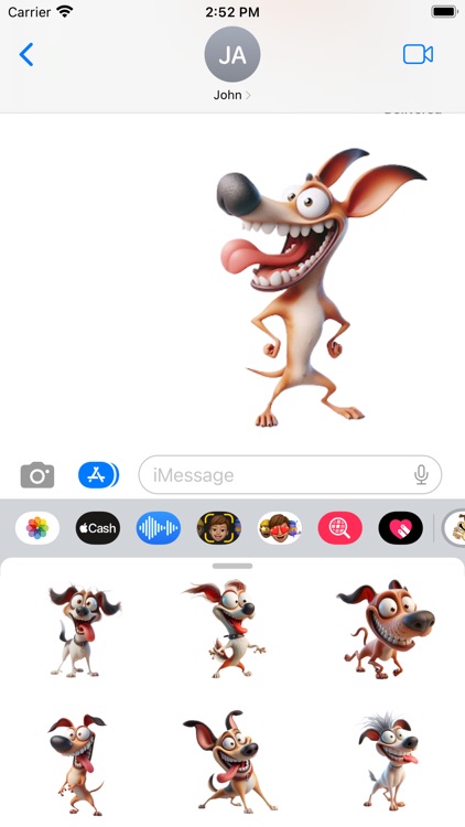 Crazy Dog Stickers screenshot-4