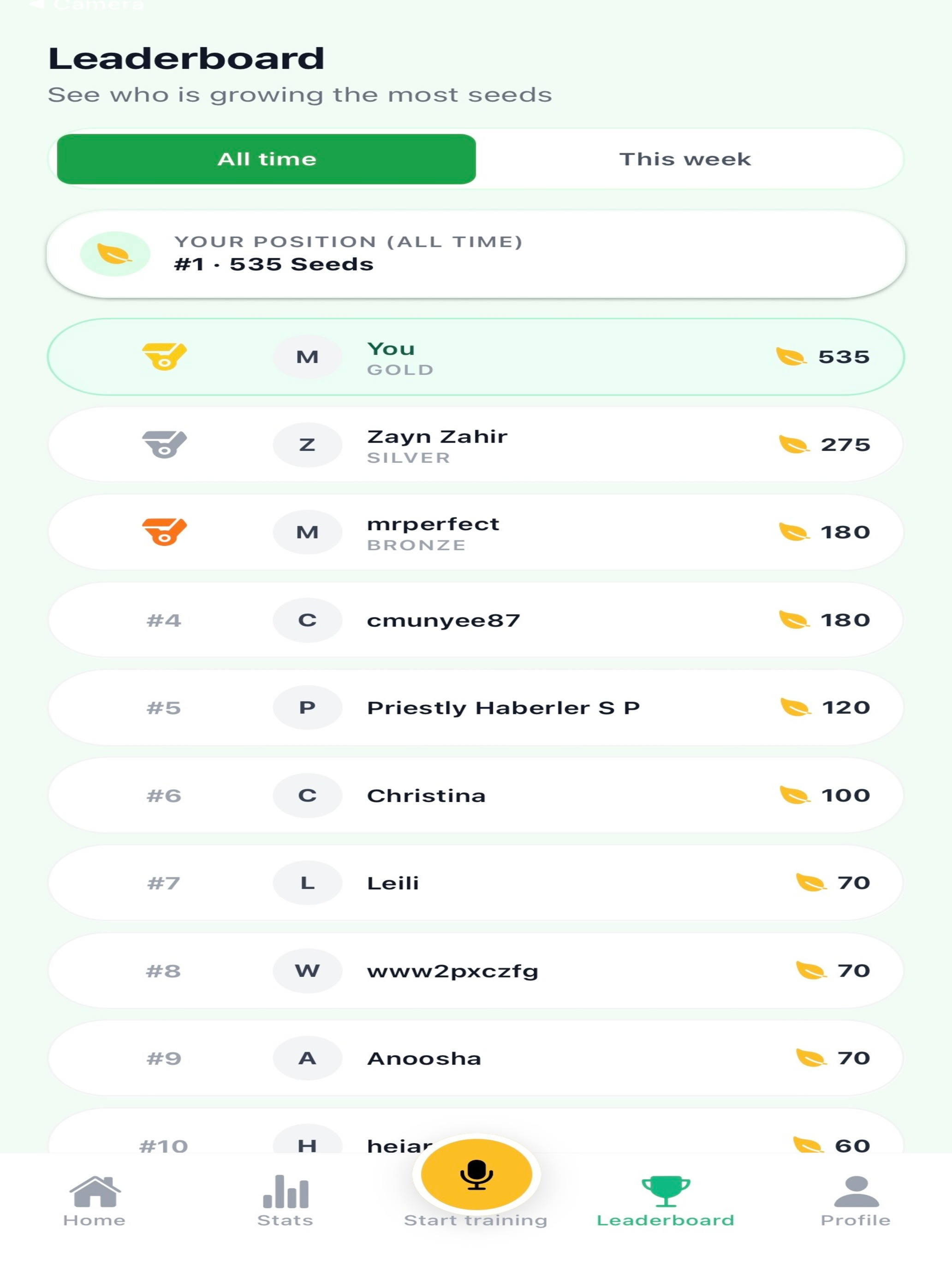 My Mynah: AI Speech Coach screenshot 18