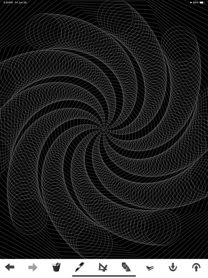 #5. Sacred Geometry Drawing App (iOS) By: Dillon Forte