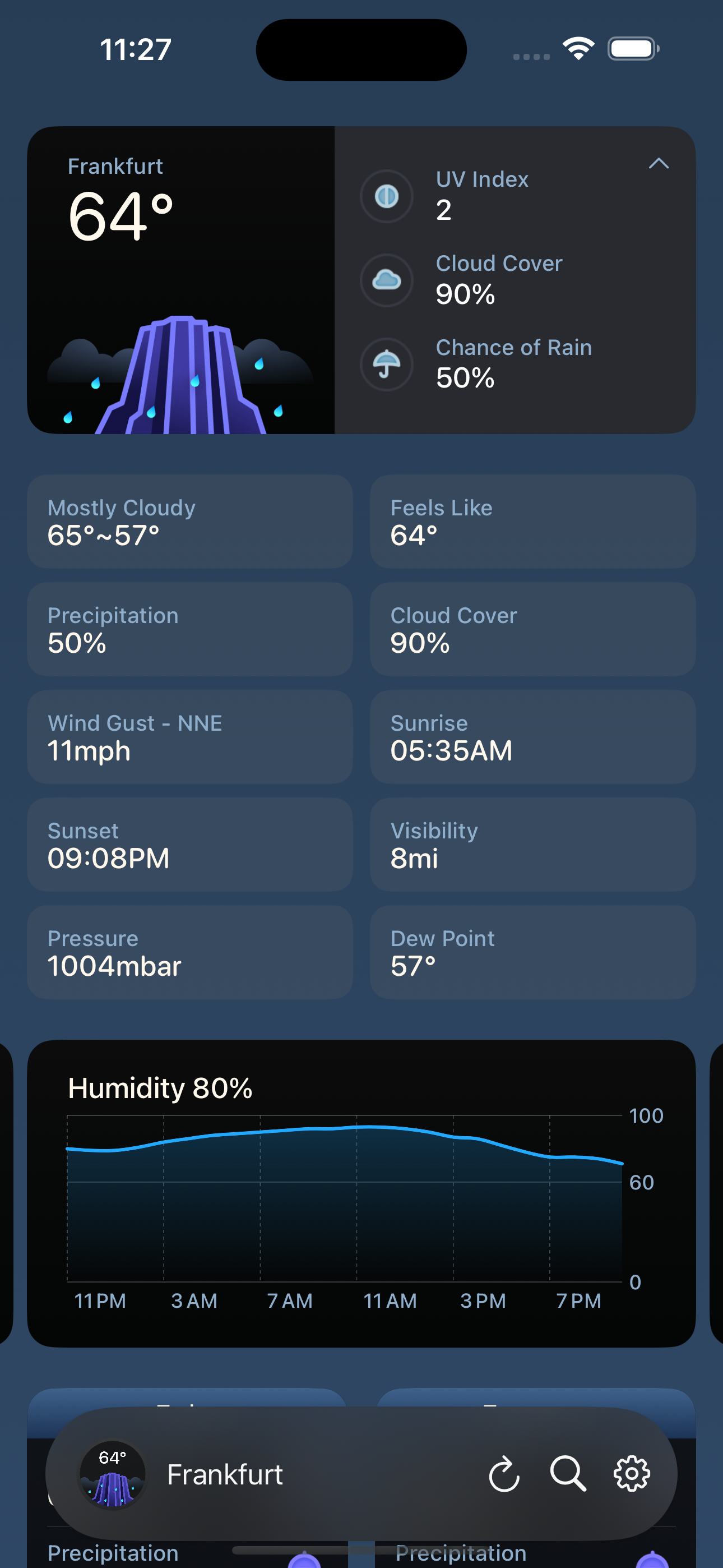 Weather mini
