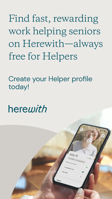 Helper: Jobs on Herewith Screenshot