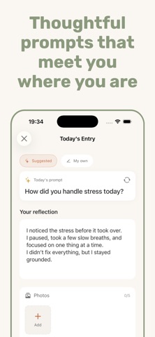 penso: journal & mood tracker Screenshot 2 of 6