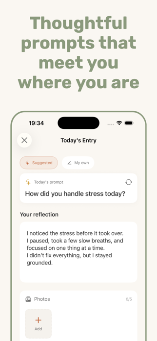 penso: journal & mood tracker Screenshot 2 of 6