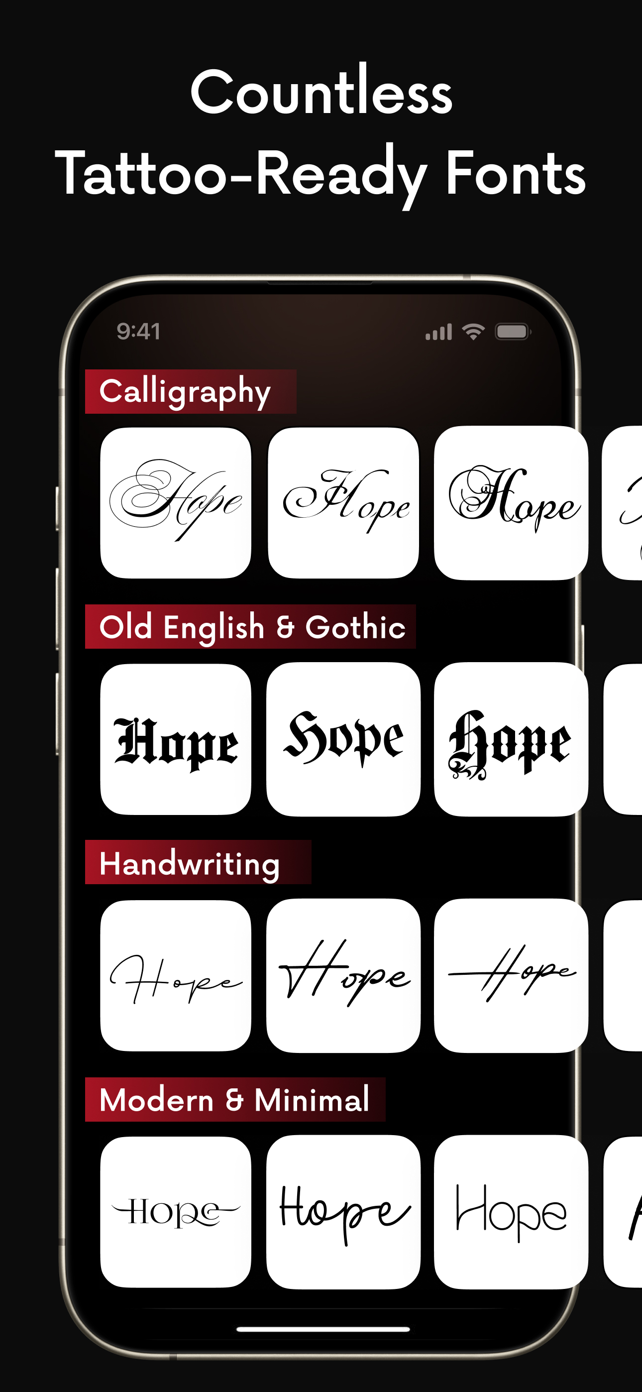 InkUp - AI Lettering tattoo screenshot 5