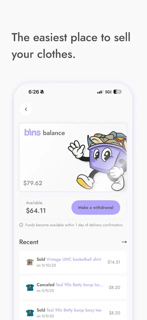 Bins | Shop, Sell, Share - Shopping App | MWM
