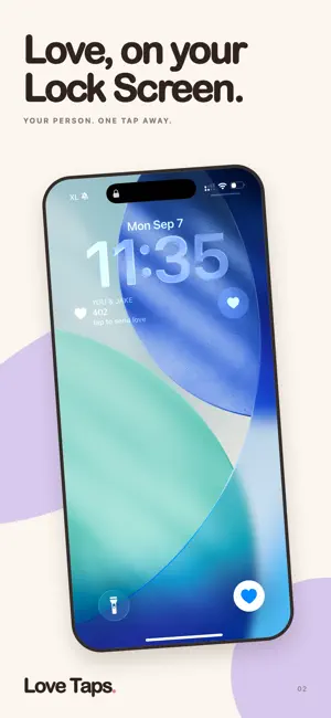 Love Taps: Couple Widget screenshot 2