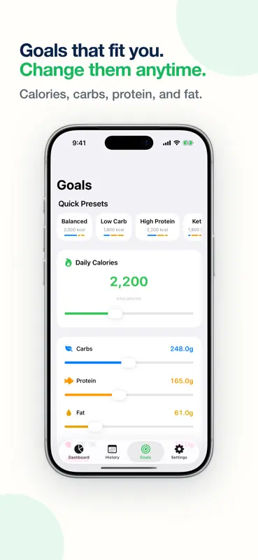 Calometric - Calorie Tracker screenshot 4 of 6