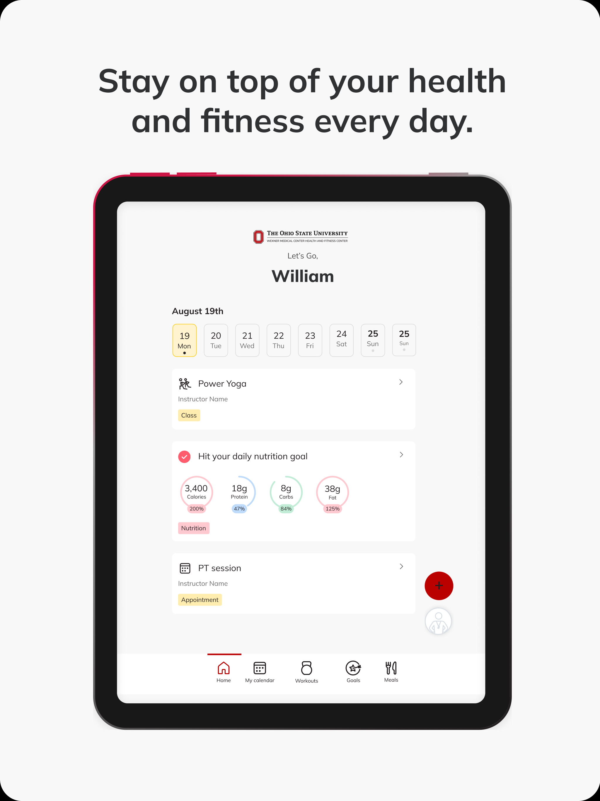 OSU Wexner Health and Fitness