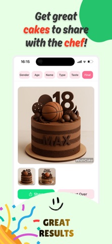 WishCake screenshot