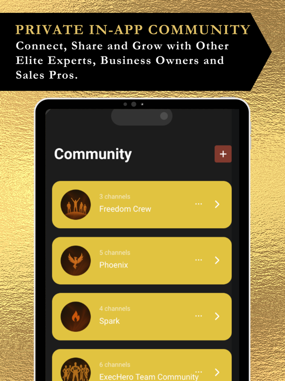 ExecHero iPad screenshot 9 - Business app