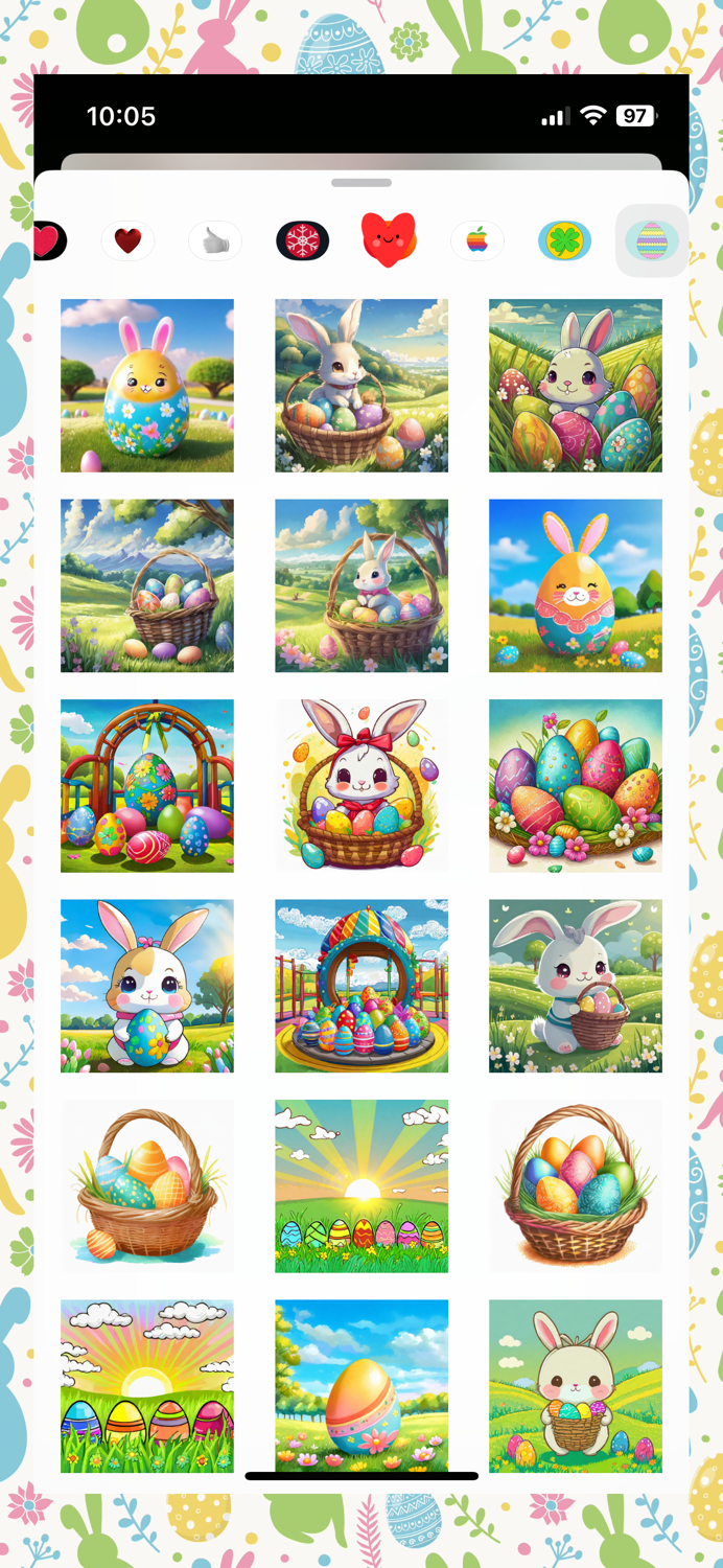 Easter Stickers
