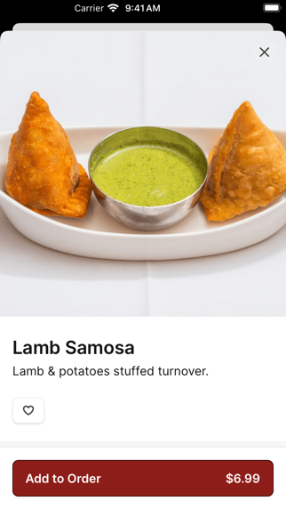 Screenshot 3 of King of Tandoor App