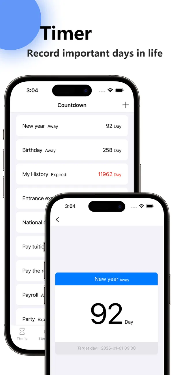 #5. Timer - Countdown memos (iOS) 게시자: 颖欣 李