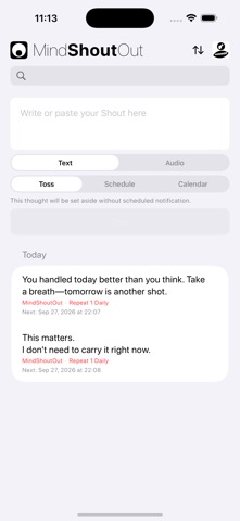 MindShoutOut - Mental Load Screenshot 1 of 10