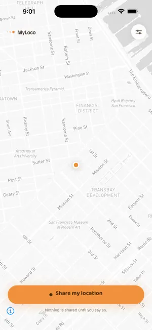MyLoco: Live Location Sharing screenshot 2