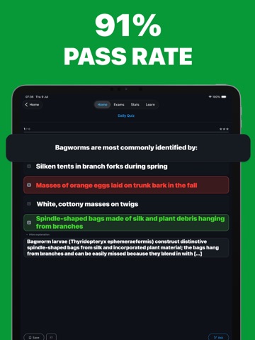 ISA Arborist Exam Prep 2026 iPad screenshot