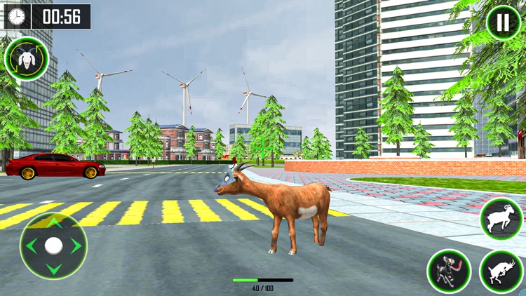Angry Goat Animal Simulator 3D screenshot-4