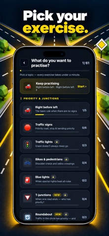 Vorfahrt 3D Car Driving School Screenshot 4 of 5
