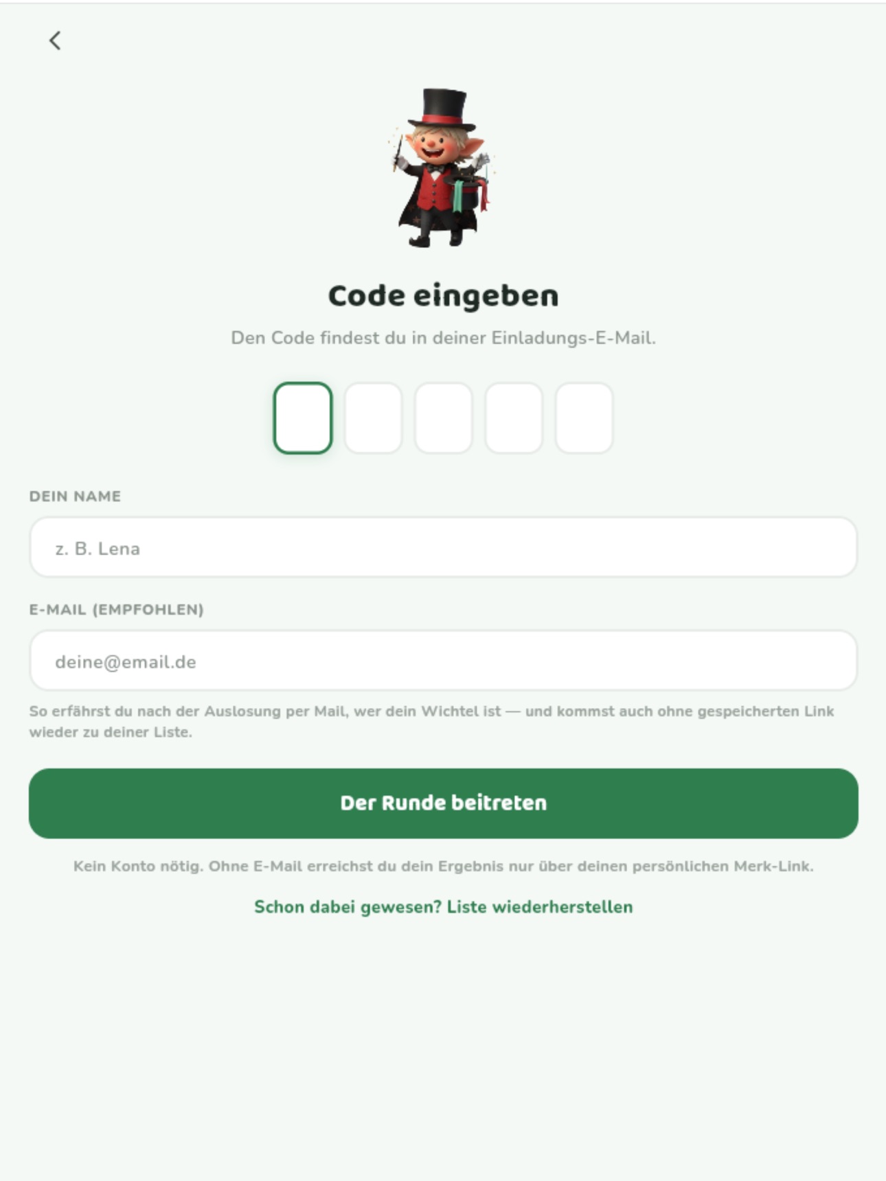 Screenshot 9 of Wichtel.app – Secret Santa