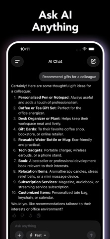 AIChatiia: AI Chat Helper iPhone screenshot