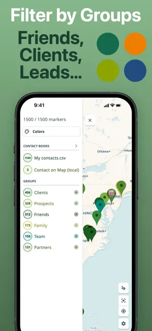 Contact Map - Address Mapping screenshot 2