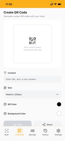 QR Code & Barcode Tools Screenshot 2 of 4