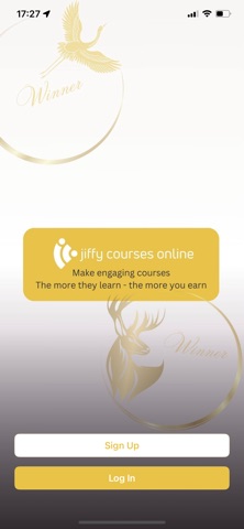 Jiffy Courses Online screenshot
